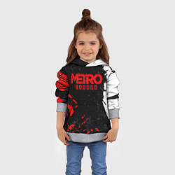 Толстовка-худи детская METRO EXODUS, цвет: 3D-меланж — фото 2