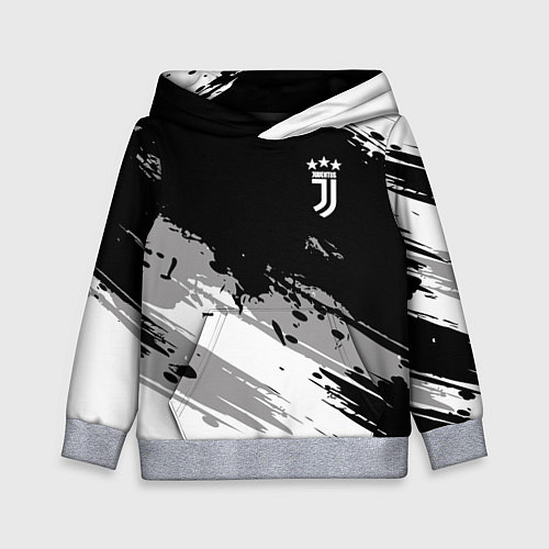 Детская толстовка Juventus F C / 3D-Меланж – фото 1