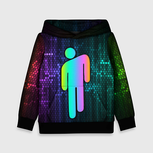 Детская толстовка BILLIE EILISH / 3D-Черный – фото 1