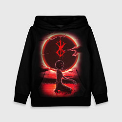 Толстовка-худи детская BERSERK, цвет: 3D-черный