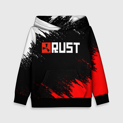 Детская толстовка RUST / 3D-Черный – фото 1