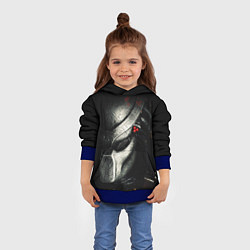 Толстовка-худи детская PREDATOR, цвет: 3D-синий — фото 2