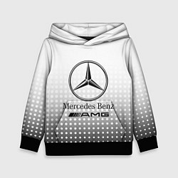 Толстовка-худи детская Mercedes-Benz, цвет: 3D-черный