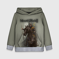 Толстовка-худи детская Mount and Blade 2, цвет: 3D-меланж