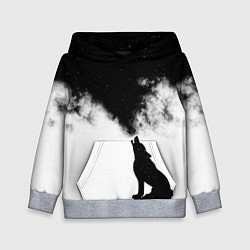 Детская толстовка Galaxy wolf