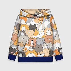 Детская толстовка Кошачья стая