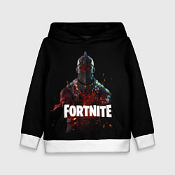 Толстовка-худи детская Fortnite Black Knight, цвет: 3D-белый