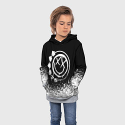 Толстовка-худи детская Blink-182 7, цвет: 3D-меланж — фото 2