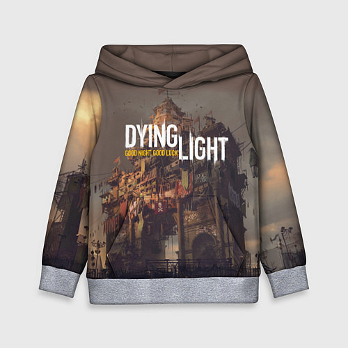 Детская толстовка DYING LIGHT спина Z / 3D-Меланж – фото 1