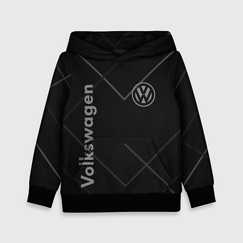 Детская толстовка VOLKSWAGEN / 3D-Черный – фото 1