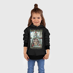 Толстовка-худи детская Iron Maiden, цвет: 3D-черный — фото 2