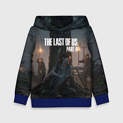 Толстовка-худи детская The Last of Us part 2, цвет: 3D-синий