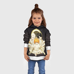 Толстовка-худи детская Обещанный Неверленд, цвет: 3D-белый — фото 2