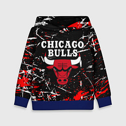 Толстовка-худи детская CHICAGO BULLS, цвет: 3D-синий