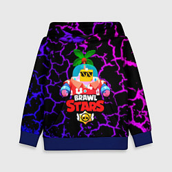 Толстовка-худи детская BRAWL STARS NEW SPROUT 3, цвет: 3D-синий