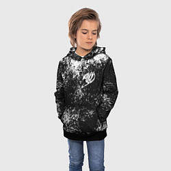 Толстовка-худи детская FAIRY TAIL, цвет: 3D-черный — фото 2