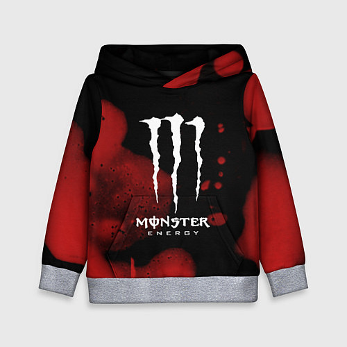 Детская толстовка MONSTER ENERGY / 3D-Меланж – фото 1