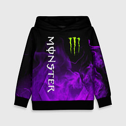 Толстовка-худи детская MONSTER ENERGY, цвет: 3D-черный