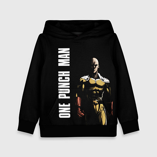 Детская толстовка One Punch Man / 3D-Черный – фото 1