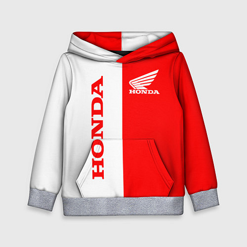 Детская толстовка HONDA / 3D-Меланж – фото 1