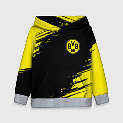 Толстовка-худи детская BORUSSIA, цвет: 3D-меланж