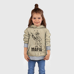 Толстовка-худи детская Mafia 2, цвет: 3D-меланж — фото 2