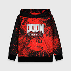 Толстовка-худи детская Doom Eternal, цвет: 3D-черный