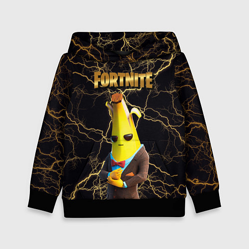 Детская толстовка Peely Fortnite / 3D-Черный – фото 1