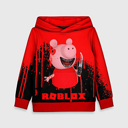 Толстовка-худи детская Roblox Piggy, цвет: 3D-красный