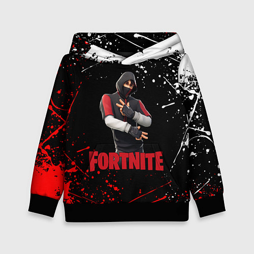 Детская толстовка FORTNITE x IKONIK / 3D-Черный – фото 1