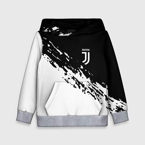 Детская толстовка JUVENTUS / 3D-Меланж – фото 1