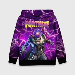 Толстовка-худи детская Fortnite Cyclo Outfit, цвет: 3D-черный