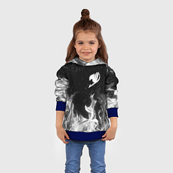Толстовка-худи детская FAIRY TAIL ХВОСТ ФЕИ, цвет: 3D-синий — фото 2