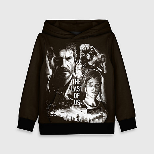 Детская толстовка THE LAST OF US / 3D-Черный – фото 1