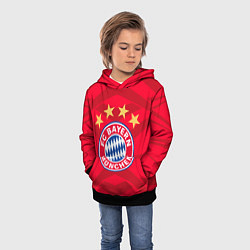 Толстовка-худи детская BAYERN MUNCHEN, цвет: 3D-черный — фото 2