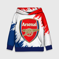 Толстовка-худи детская ARSENAL, цвет: 3D-синий