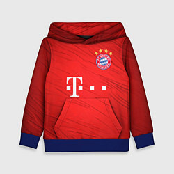 Толстовка-худи детская BAYERN MUNCHEN, цвет: 3D-синий