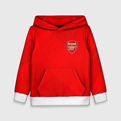 Толстовка-худи детская ARSENAL, цвет: 3D-белый