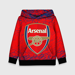 Толстовка-худи детская ARSENAL, цвет: 3D-черный