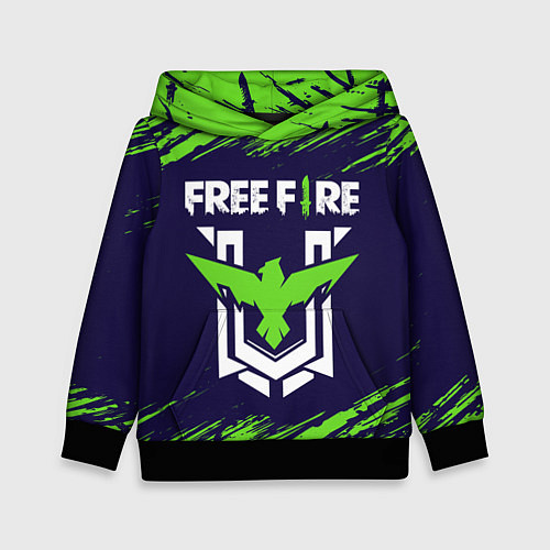 Детская толстовка FREE FIRE ФРИ ФАЕР / 3D-Черный – фото 1
