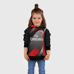 Толстовка-худи детская ARSENAL UNIFORM, цвет: 3D-черный — фото 2