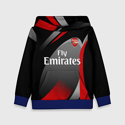 Толстовка-худи детская ARSENAL UNIFORM, цвет: 3D-синий