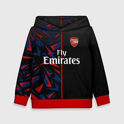 Толстовка-худи детская ARSENAL UNIFORM 2020, цвет: 3D-красный