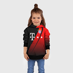 Толстовка-худи детская FC Bayern Munchen Форма, цвет: 3D-черный — фото 2