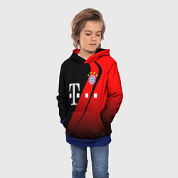 Толстовка-худи детская FC Bayern Munchen Форма, цвет: 3D-синий — фото 2