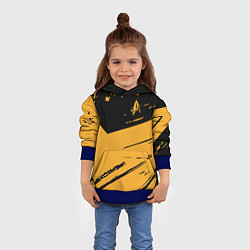 Толстовка-худи детская Star Trek, цвет: 3D-синий — фото 2