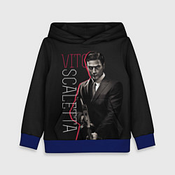 Толстовка-худи детская Vito, цвет: 3D-синий