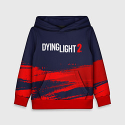 Толстовка-худи детская DYING LIGHT 2 ДАИНГ ЛАЙТ, цвет: 3D-красный