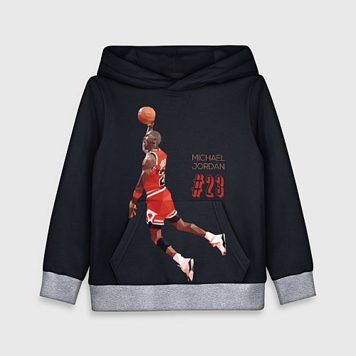 Детская толстовка MICHAEL JORDAN / 3D-Меланж – фото 1
