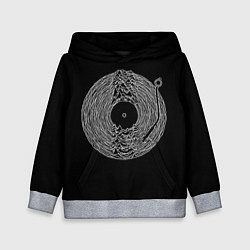 Толстовка-худи детская JOY DIVISION, цвет: 3D-меланж